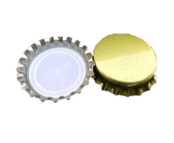 Non-refillable 26mm Glass Bottle Beer Soda Water Tinplate Crown Cap