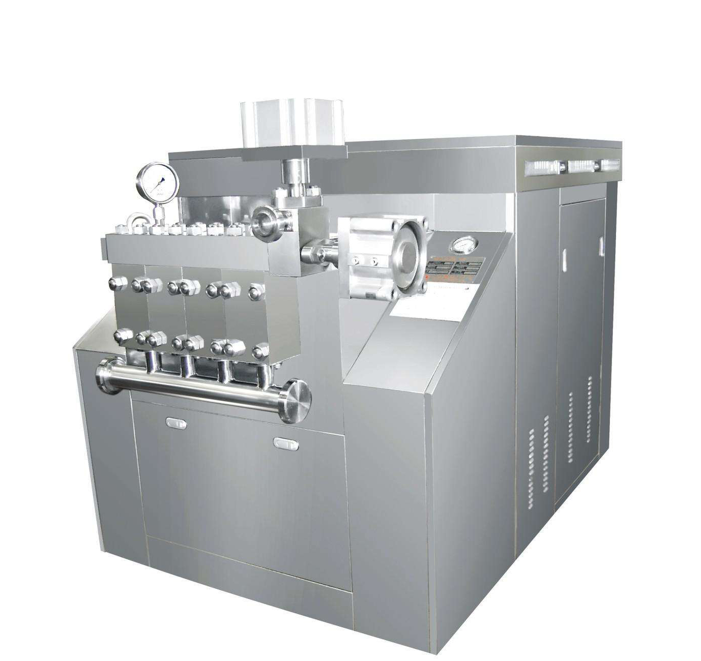 Small Industrial High Pressure Milk Juice Homogenizer Machine