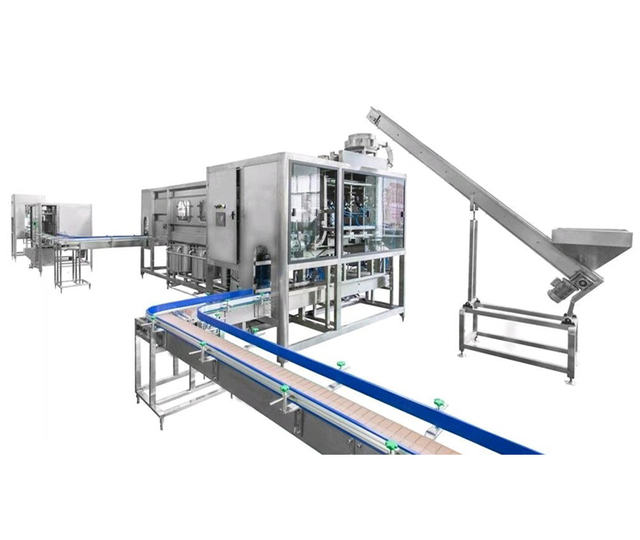 300BPH cha&icirc;ne de production remplissante d'eau potable pure de bouteille d'eau de baril de 5 gallons