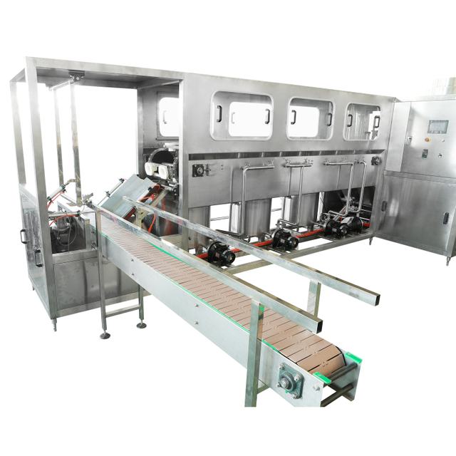 Linea di riempimento dell'acqua con botte da 300 BPH da 5 galloni (QGF-300)