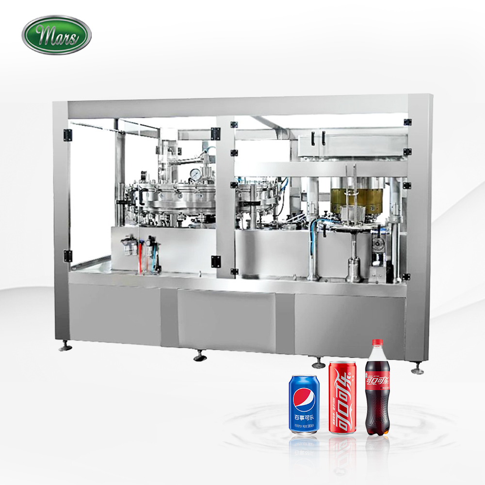 Aluminum Can Filler Seamer for Carbonated Soft Drink(GDF24-6)