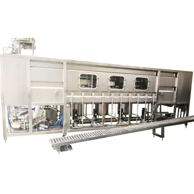 300BPH cha&icirc;ne de production remplissante d'eau potable pure de bouteille d'eau de baril de 5 gallons